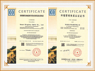 Environmental Certification