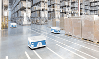 Robot joint module in warehouse logistics robot